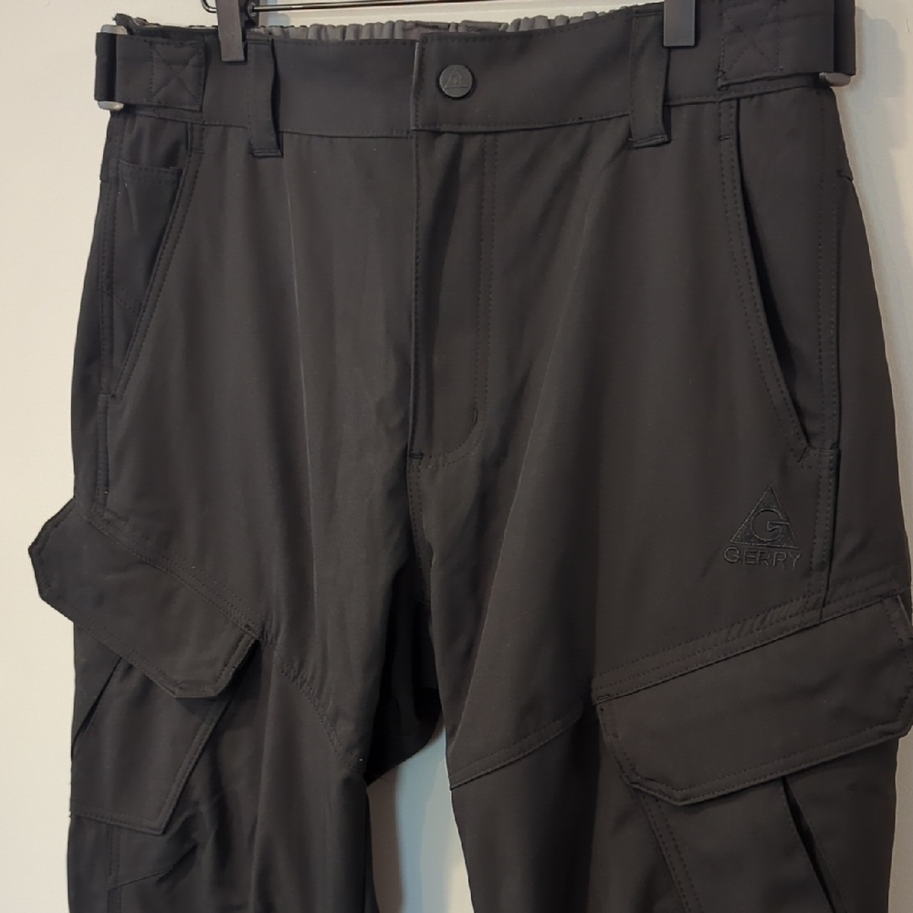 Men's Snowpants‎ Insulated Black size Large - Picture 2 of 6
